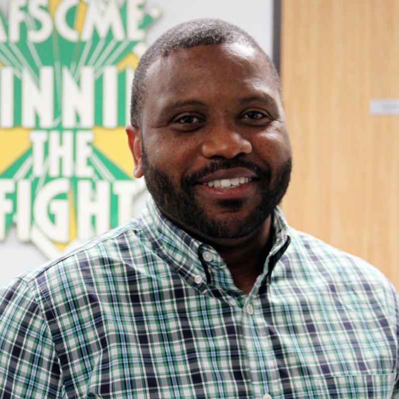 Abdul Johnson, AFSCME Council 57 Vice President