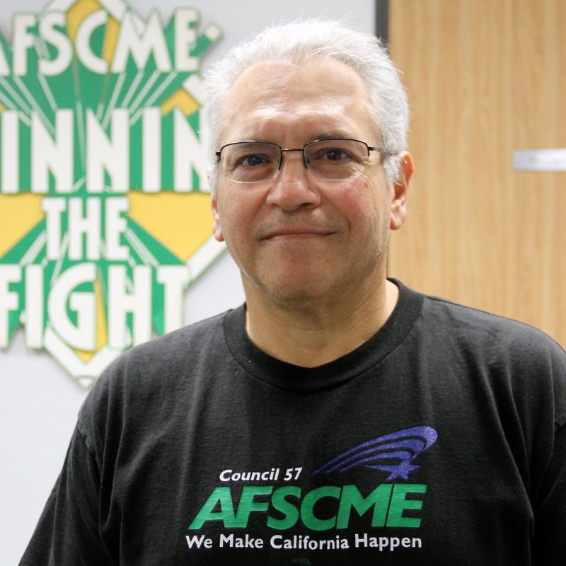 Ruben Rodriguez, AFSCME Council 57 President